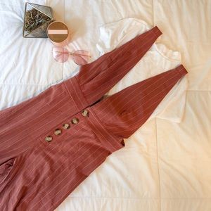 Mauve Urban Overalls